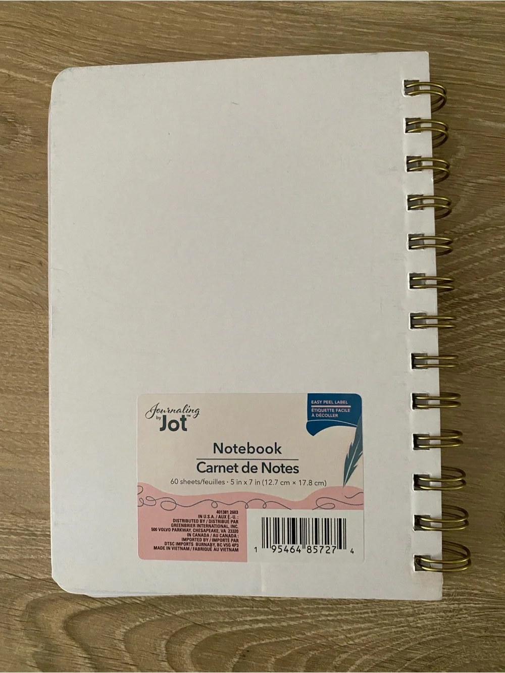 Checkerboard Spiral Notebook
